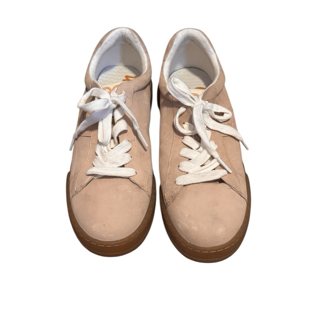 Sam Edelman Rhea Suede Sneakers Low Top Women Size 9 Casual Trendy